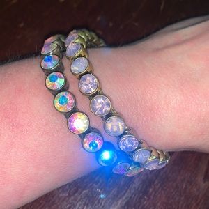 2 plunder magnetic closure bracelets